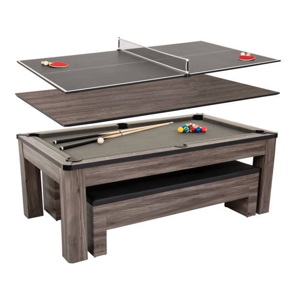 JOOLA Brighton Table Tennis and Dining Combo Table, Office Ping Pong
